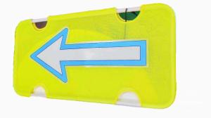 Wholesale Traffic Yellow Mesh Gauze Flashing Arrow Boards from china suppliers