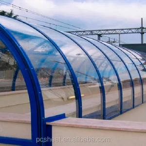 Wholesale Commercial Roof Foldable clear Polycarbonate for Greenhouse 4 Walls 20mm Hollow Polycarbonate Sheets from china suppliers