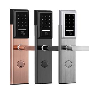 Wholesale M1 Card DC6V Keyless Digital Door Lock Password Card FCC Zinc Alloy from china suppliers