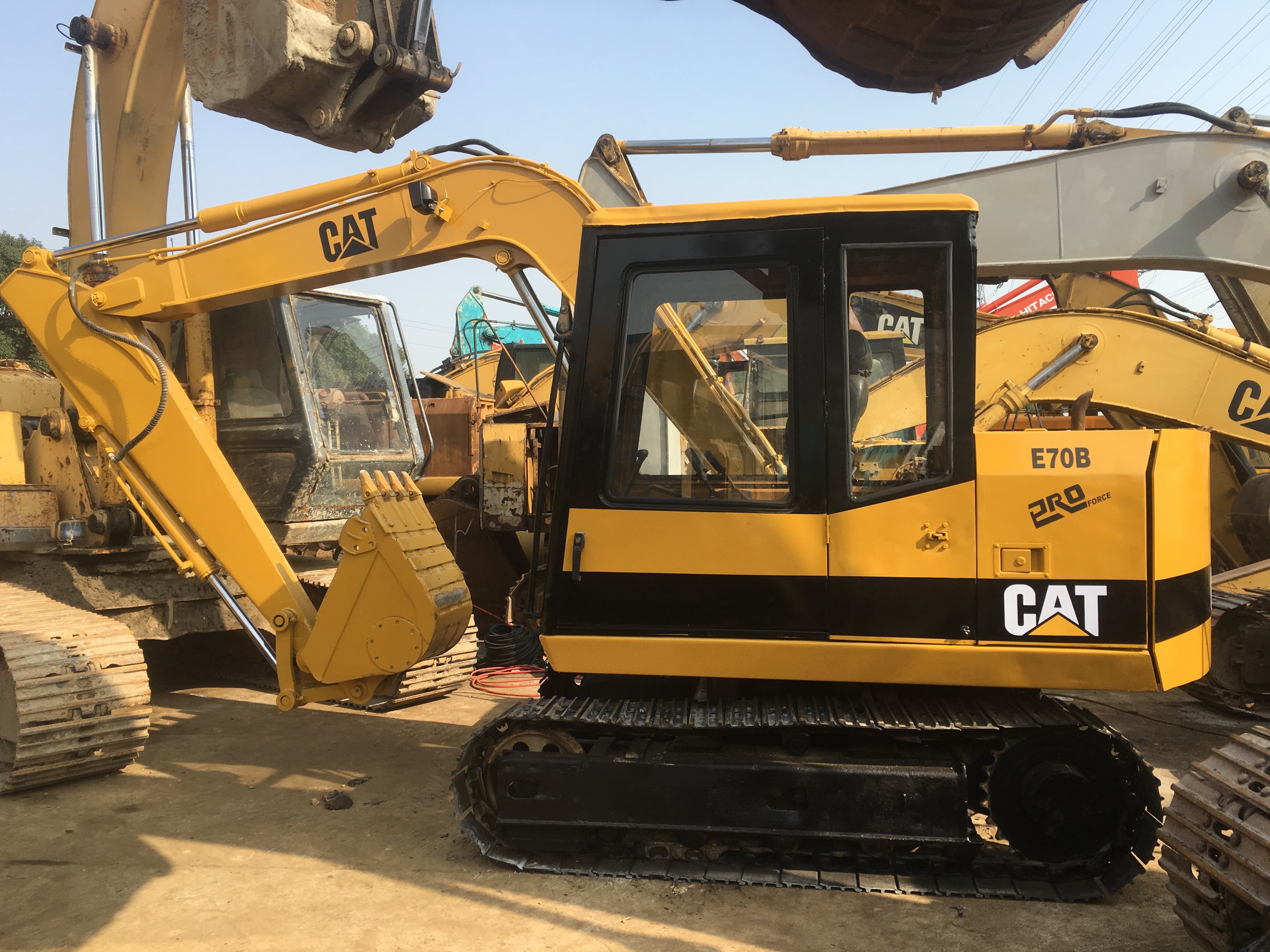 CAT Used E70B EX60 SK60 EX100 Cheap Small Crawler Excavator ,Used Construction Machinery