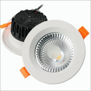 Wholesale 75mm Embedded Anti Glare Led Downlights Cut Out COB LED Downlight from china suppliers
