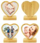 Modern magnetic Bamboo Wooden Photo Frame For Sublimation Printing DIY