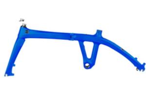Wholesale BXT Carbon Folding Bike Frame And Fork Carbon Fiber 3K Weave Disc Brake from china suppliers