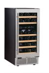 28 Bottles 80 Litres Wine Cellar Fridge Dual Temperature Zone