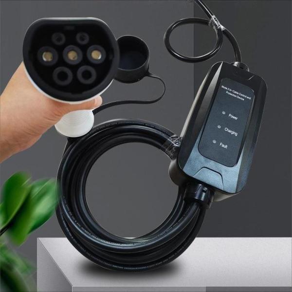 Powerbox Ev Portable Chargers Type 2 Charging Station Box AC Car Charging 3.5kw