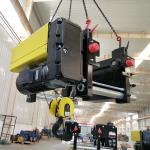 Remote Control European Double Speed 6m Electric Wire Rope Hoist 5 Ton