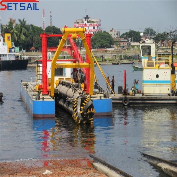 Rexroth Hydraulic Spud Cutter Suction River Sand Dredger for Full Payment and