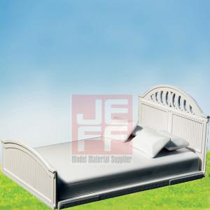 Wholesale Scale Model Furniture,layout mini fruniture ABS model bed PB09 from china suppliers