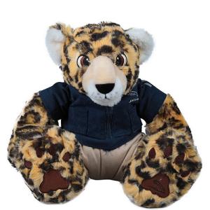 Wholesale Sitting Leopard Soft Plush Stuffed Animals Adorable Design Machine Washable from china suppliers