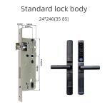 Wifi Control Glass Door Digital Lock ROHS Electronic Smart Door Lock