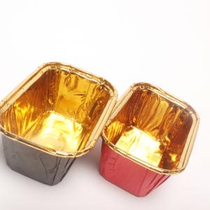 Wholesale Fluted Sides Aluminum Foil Baking Cups , Baking Mini Aluminum Cupcake Liners from china suppliers