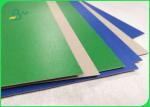Blue / Green / Red Lacquered Solid Paperboard 1.3mm 1.5mm For Carton Box