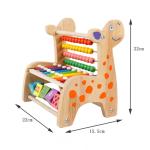 Unisex Toddler Wooden Musical Toys Baby Wooden Xylophone