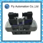 CKD AC220V solenoid valve 4F630-15F discrete 5 port pilot operated valve