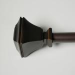 Modern Plating Treatment 300cm Plain Pipe Curtain Rods