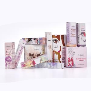 Wholesale Foldable Cosmetics Packaging Box Custom Color For Lipstick And Skin Care from china suppliers
