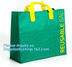 Custom Logo Printed Eco Friendly Tote Shopping Carry Fabric PP Laminated