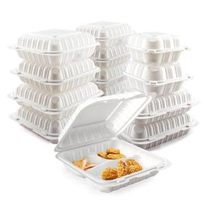 Wholesale Customized logo microwave vent reusable takeout fried chicken box disposable lunch box from china suppliers