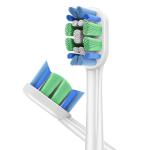 Deep Clean Type Electric Tooth Brush Heads With DuPont Nylon Bristles BL554