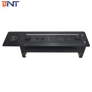 Wholesale Motorized Hidden Rotate Flip Up Power Outlet With Wireless Charger from china suppliers