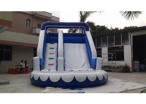 Wholesale Small Wavy Commercial Grade Inflatable Water Slide For Resident from china suppliers