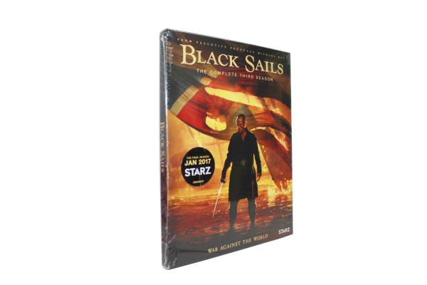 Free DHL Shipping@New Release HOT TV Series Black Sails Season 3 Boxset