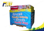 Waterproof Corrugated Cardboard Pallet Display Glossy Surface For Retail