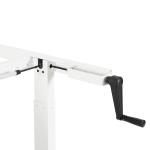 Home Office Laptop Standing Desk with White Wooden Mini Bar Counter and Luxury
