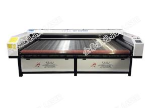 Wholesale Auto Feed Carpet Laser Cutting Machine Flat Bed Highly Effective And Efficiency from china suppliers