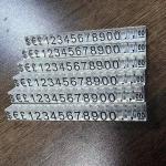 Customizable Jewelry Shop Pricing Tag Display Cube for Display Racks