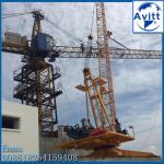 10 t Derrick Crane 18 meters Range 150m Height Building Construction Equipment