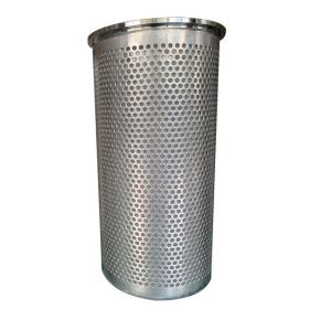 Wholesale 50um Perforated Plate Cylinder Sintered Filter Element from china suppliers