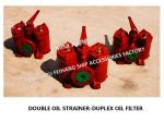 MODEL- AS32 CB/T425-1994 Duplex Oil Filter-Cast Iron Duplex Crude Oil Filter