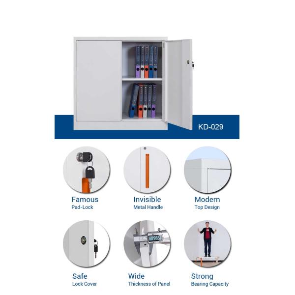 Adjustable Shelf 0.6mm Height 900mm Steel Filing Cupboard