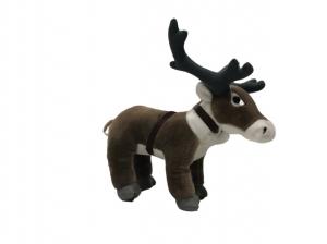 Wholesale Unisex 20CM Christmas Reindeer ECO Friendly Stuffed Animals Harness Printing Lapland from china suppliers