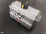 Double effect pneumatic actuator - RATDA model Anodizing external surface GREY