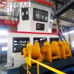 700m3 Capacity 18 Inch Cutter Suction Dredger with 38m Total Length PLC Siemens
