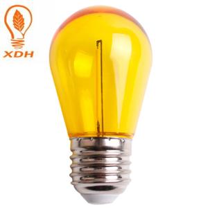 Wholesale 6500K Decorative String Light Bulbs 1W , Glass S14 Filament Bulb Christmas Tree Lights from china suppliers