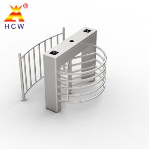 Wholesale Swiping Card Half Height Turnstile SUS304 1.2mm Thickness Electromagnet Control from china suppliers