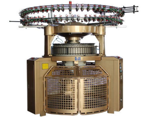 Strong Structure Industrial Circular Knitting Machines , Circular Textile