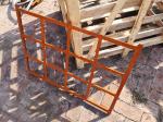 Antique Cast Iron Windows Frame H95xW73CM Victorian Style Windows