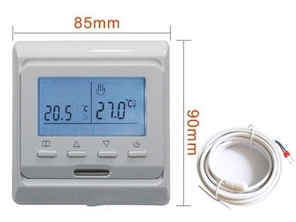 Floor Heating HVAC Programmable Radiator Thermostat With Digital Temperature
