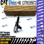 Diesel engine fuel injector 320-4740 326-4756 32F61-00014 for Caterpillar C6.4