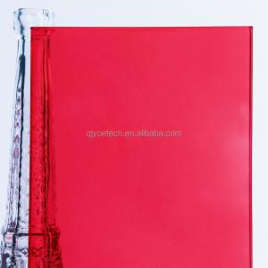 Wholesale Solid Structure Red PVB Laminated Safety Glass for Building Kitchen Staircase Decor from china suppliers