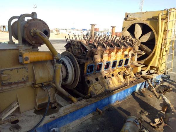 12V190 Jichai/Chidong Carbon Steel Gas Generator Overhaul Maintenance for