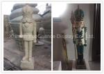 Fiberglass Soldier H120cm Shop Display Christmas Decorations With Custom Color