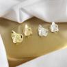 Buy cheap Lanciashow 925 Sterling Silver Studs Earrings Irregular Fine Jewellery from wholesalers