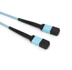 Wholesale 8 12 24 MTP MPO Fiber Patch Cable G652D G657A1 MPO MTP Connector from china suppliers