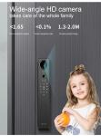 Heavyweight intelligent facial recognition lock Tuya Smart visual intercom