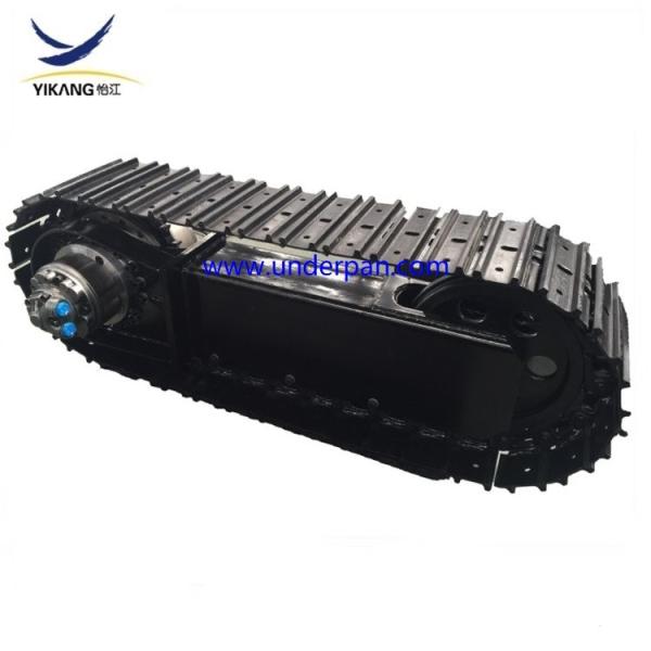 Hydraulic crawler drilling rig steel tracks excavator undercarriage for
